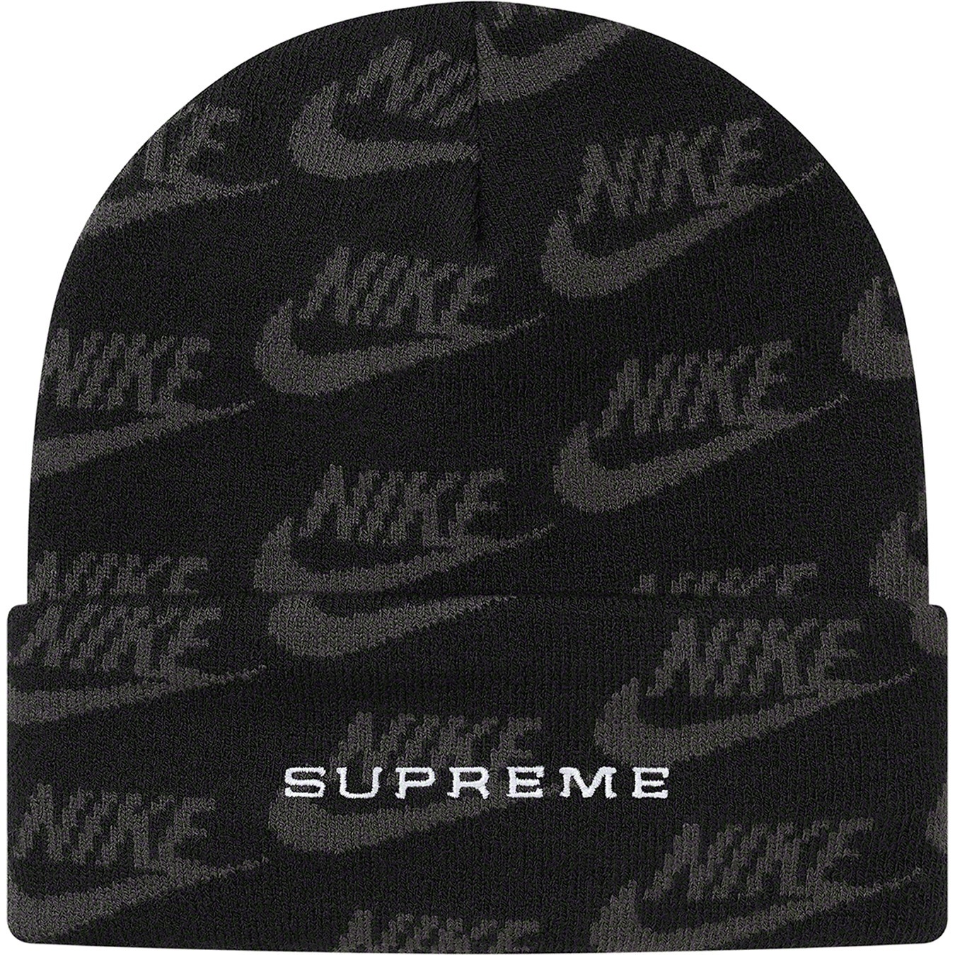 Supreme®/Nike® Jacquard Logos Beanie view 4